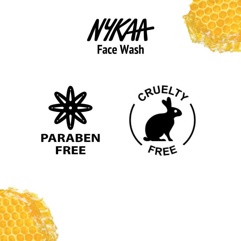 Nykaa Naturals Saffron & Honey Face Wash for Glowing Skin | Grocsy