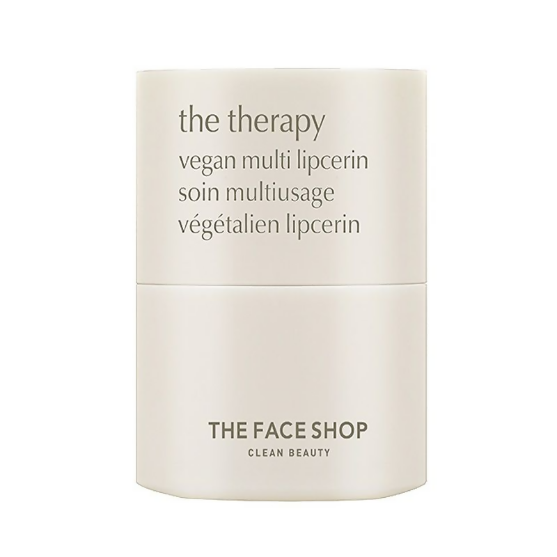 The Face Shop The Therapy Lipcerin, 12HR Moisture Lip Mask, Balm & Scrub | Grocsy