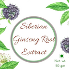 Nxtgen Ayureveda Siberian Ginseng Root Extract | Grocsy