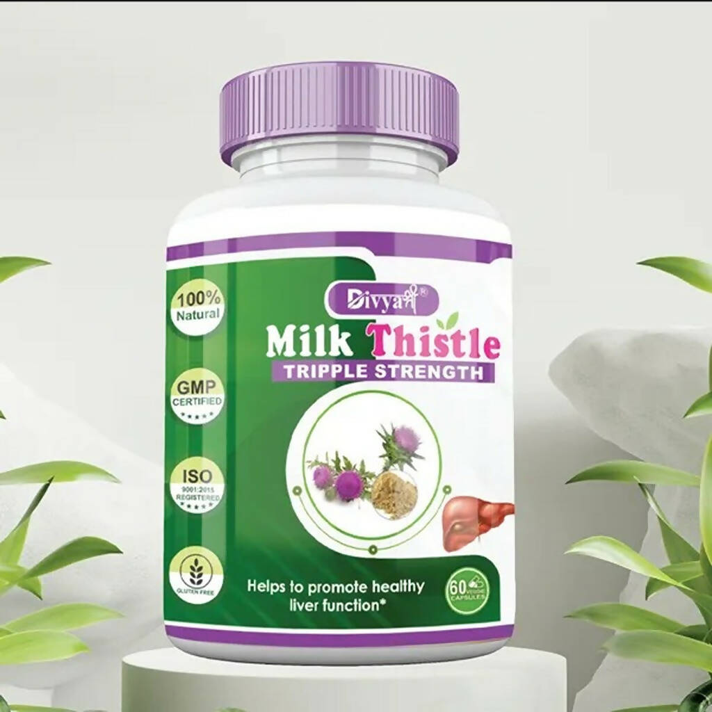 Divya Shree Milk Thistle Capsules | Grocsy