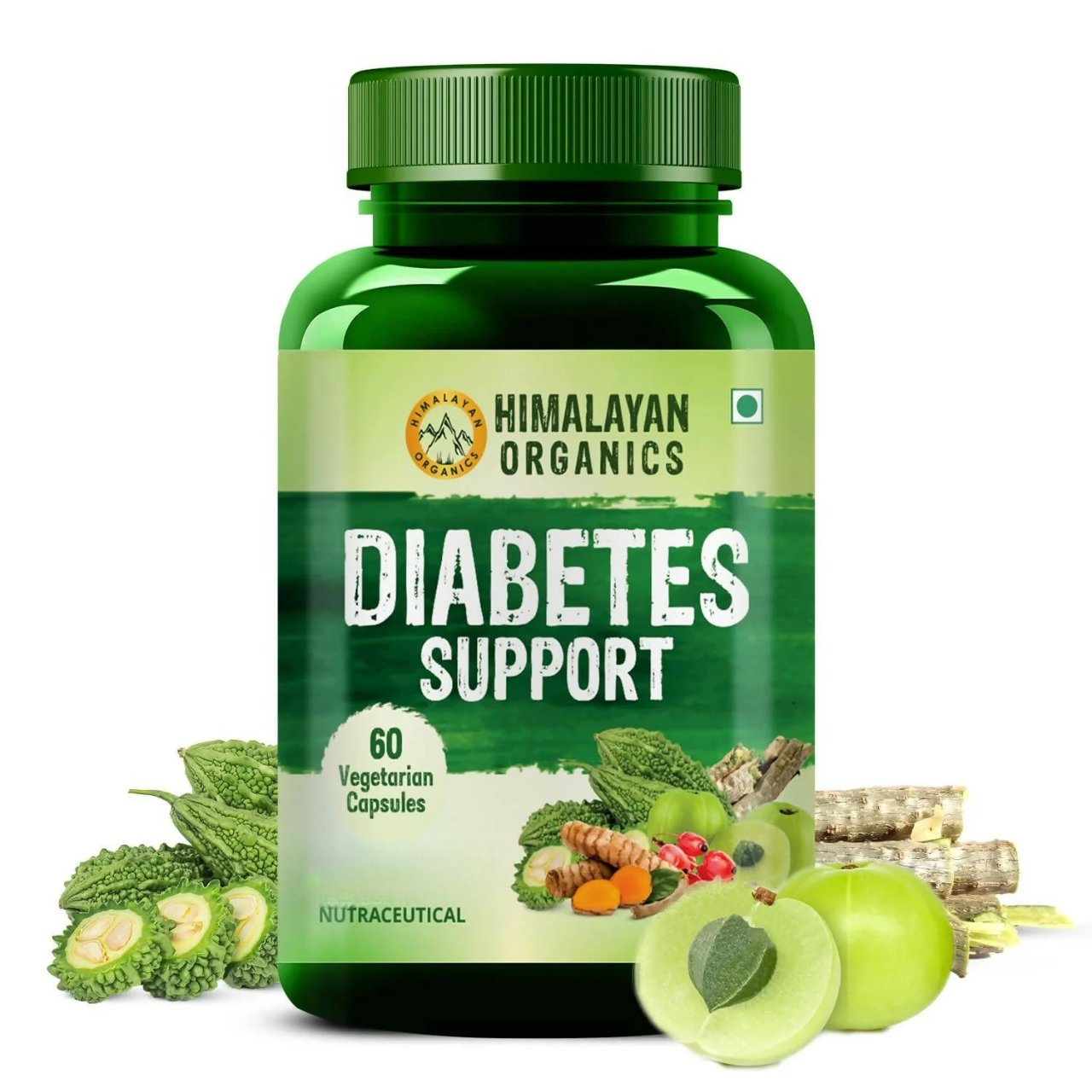 Himalayan Organics Diabetes Support Capsules | Grocsy