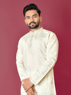 Indian Men's Kurta Pajama Set for Wedding Party by Infinity Export | Grocsy