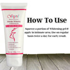 Vigini Natural Actives Vaginal Intimate Whitening Lightening Moisturizer Gel | Grocsy