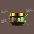 Khadi Natural Neem & Aloe Vera With Almond Oil & Coconut Oil Hair Mask | Grocsy