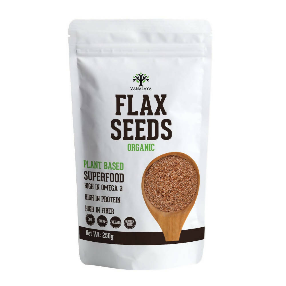 Vanalaya Flax Organic Seeds | Grocsy