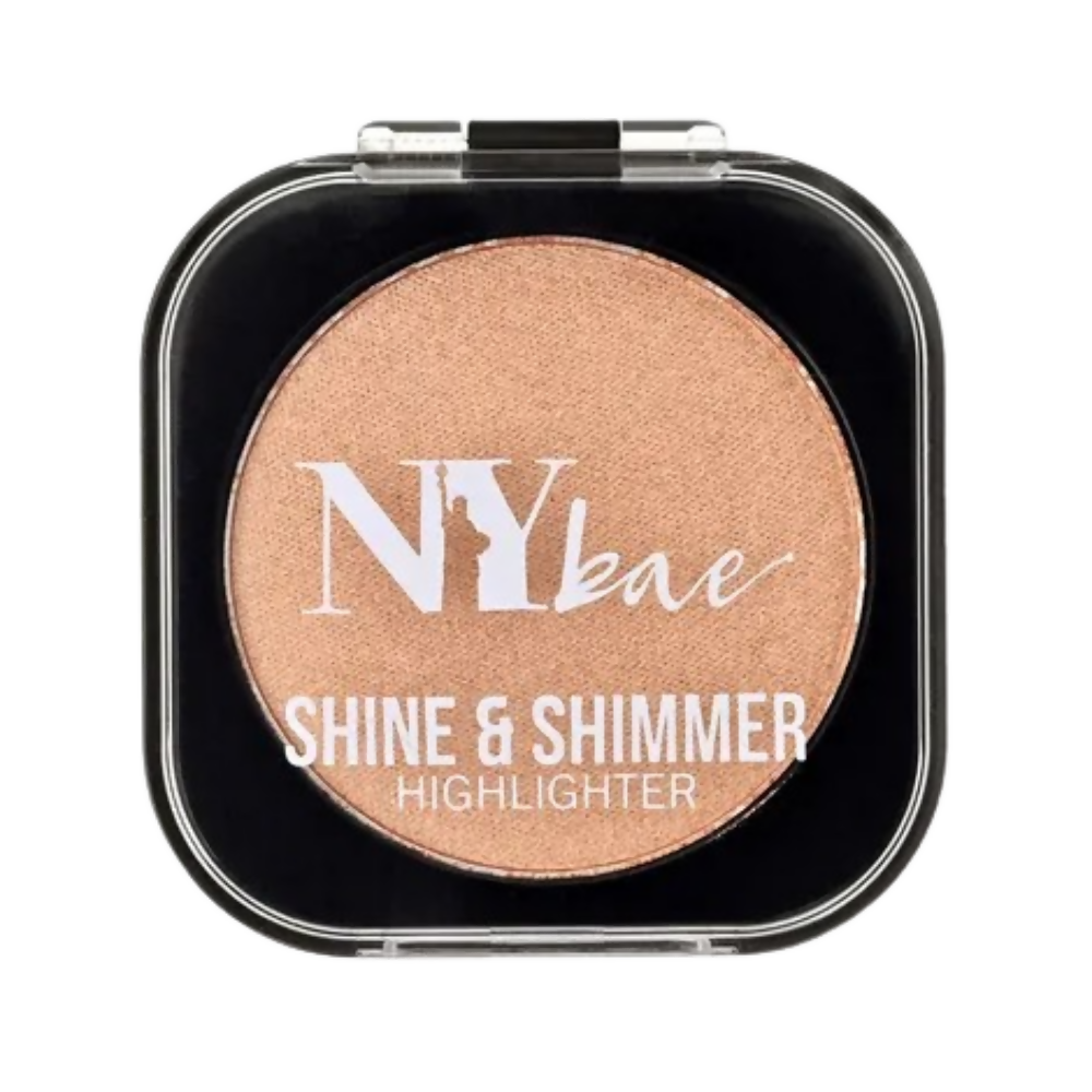 NY Bae Shine & Shimmer Highlighter - Rustic Rose Gold 3 | Grocsy