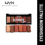 NYX Professional Makeup Ultimate Edit Petite Shadow Palette - Warm Neutrals | Grocsy