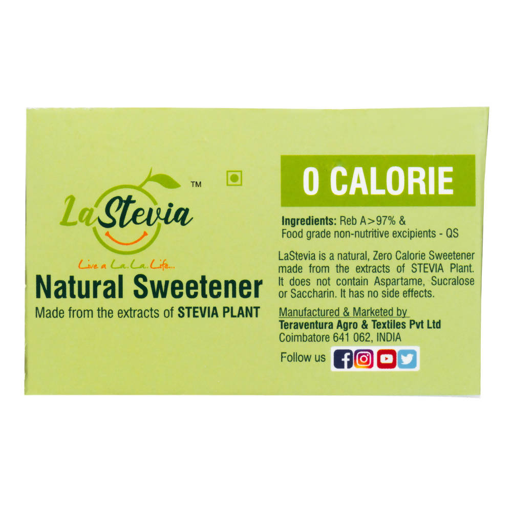 LaStevia Natural sweetener Sachets | Grocsy