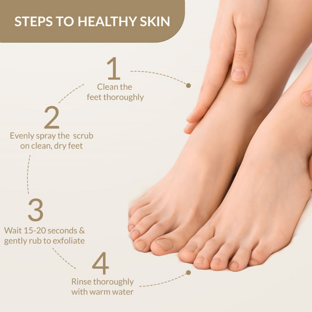 Fixderma Foobetik Foot Scrub Spray | Grocsy