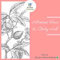 Nxtgen Ayurveda Almond Face and Body Scrub | Grocsy