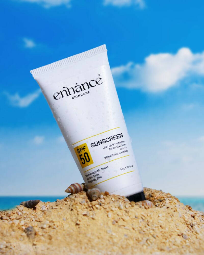 Enhance Skincare Sunscreen SPF 50 PA+++ | Grocsy