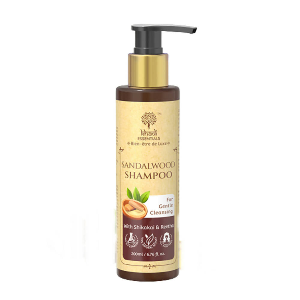 Khadi Essentials Sandalwood Shampoo | Grocsy