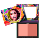 Rude Cosmetics My Other Half Duo Shade Face Palette - Jekyll And Hyde | Grocsy
