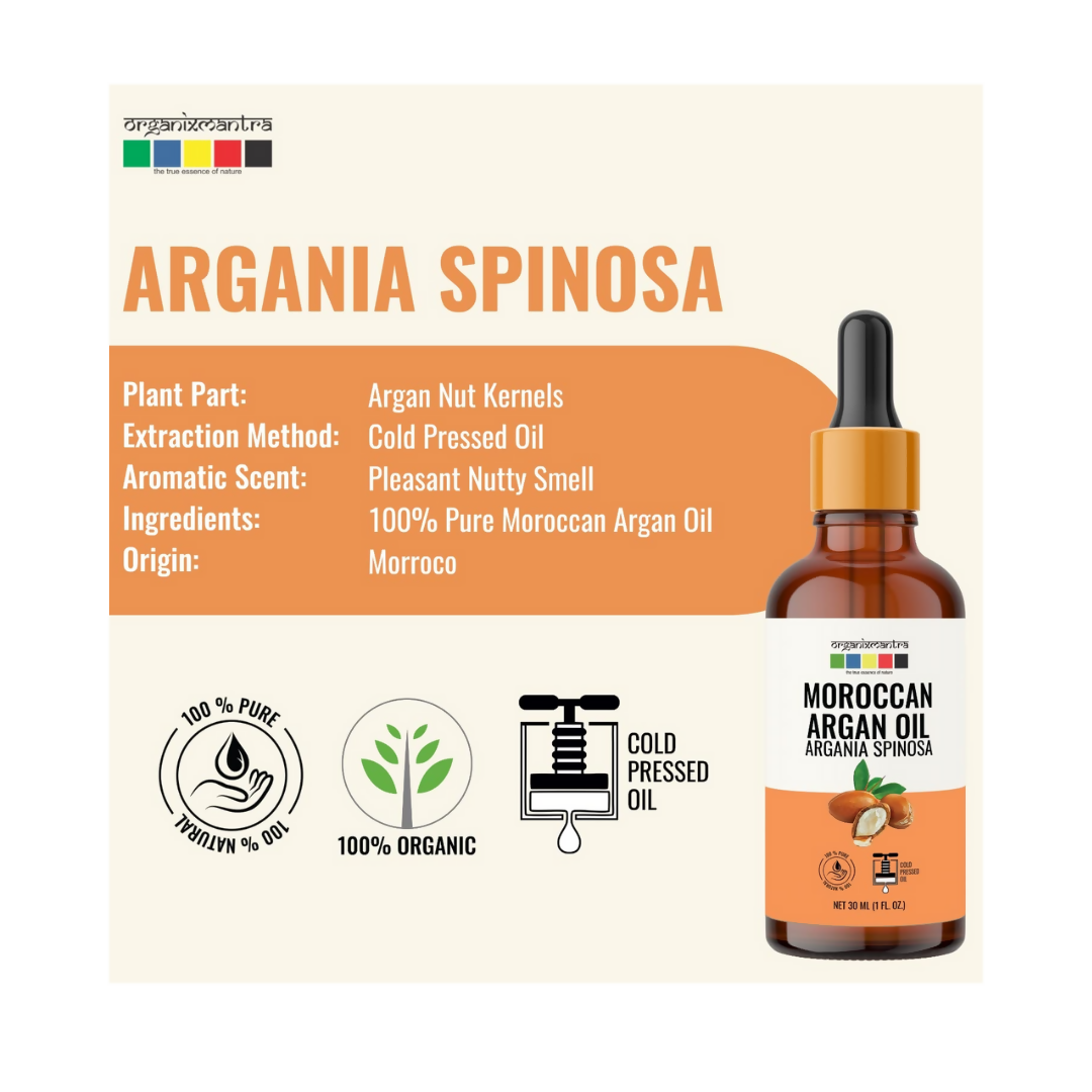 Organix Mantra Moroccan Argan Body Oil Boosts | Grocsy