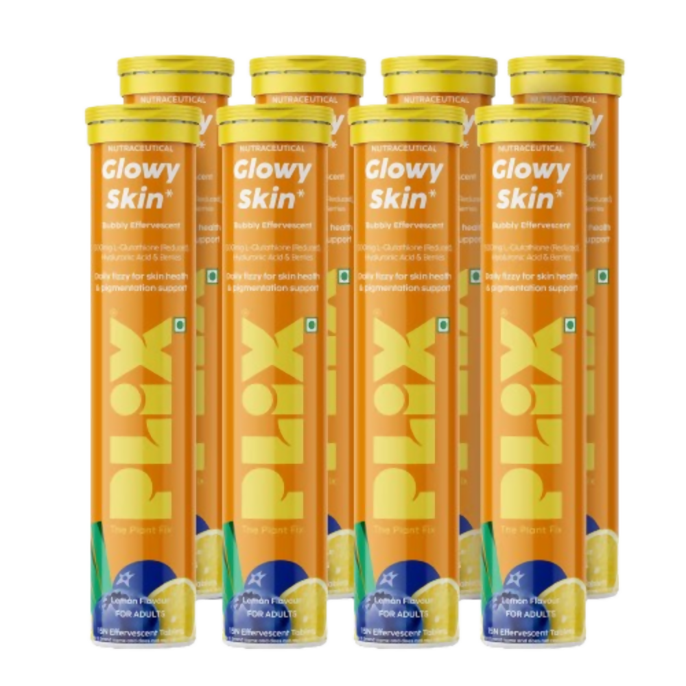 PLIX The Plant Fix Glutathione Skin Tablets With L-Glutathione & Vitamin C - Lemon | Grocsy
