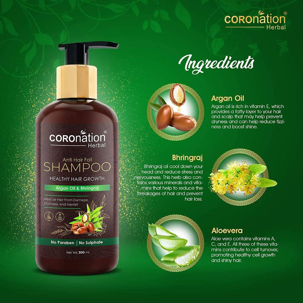 Coronation Herbal Anti Hair Fall Shampoo | Grocsy