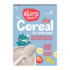 Slurrp Farm Multigrain Millets and Mixed Fruit Cereal with Milk | Grocsy