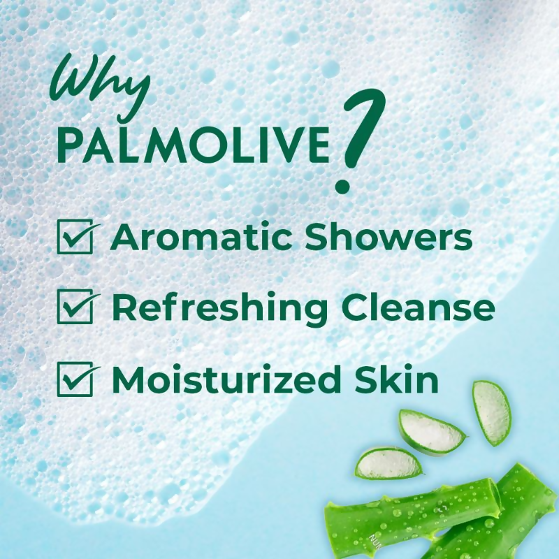 Palmolive Aloevera & Thermal Minerals Feel The Massage, Exfoliating Moisturizing Body Wash | Grocsy