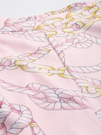 Ahalyaa Women's Traditional Wear Co-ords - Pink | Grocsy