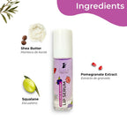 Pilgrim Spanish Lip Serum (Blueberry) with Roll-on For Visibly Plump Lips, Hydrating Lip Serum For Dark Lips | Grocsy