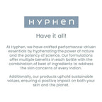 Hyphen By Kriti Sanon Daily Night Care Routine for Normal to Dry Skin with Face Serum & Barrier Care Cream | Grocsy