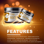 Qraa Men Haldi Chandan Face Scrub | Grocsy