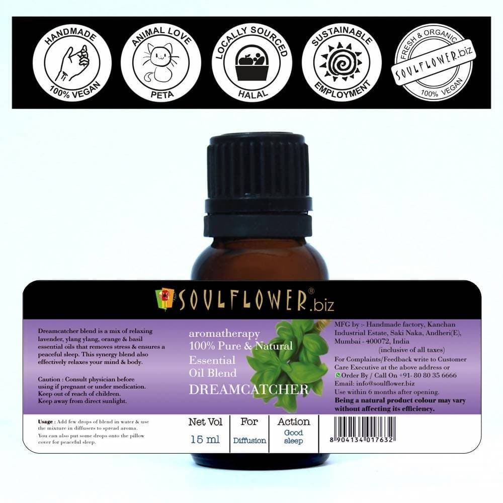 Soulflower Essential Oil Blend Dreamcatcher | Grocsy