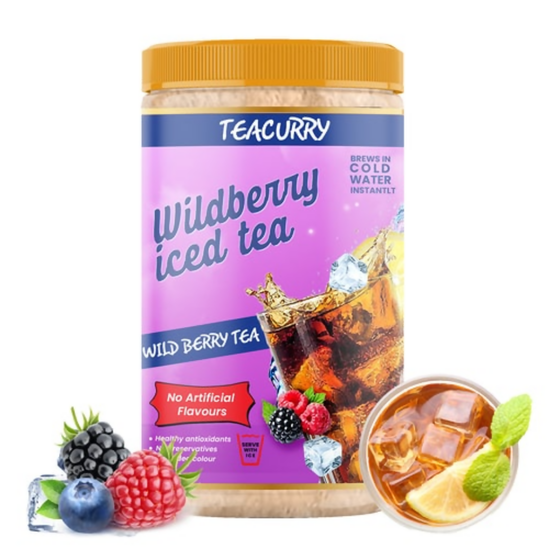 Teacurry Wildberry Instant Iced Tea Powder | Grocsy