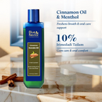 Blue Nectar Cinnamon Mouth Pulling Oil Ayurvedic Mouthwash | Grocsy