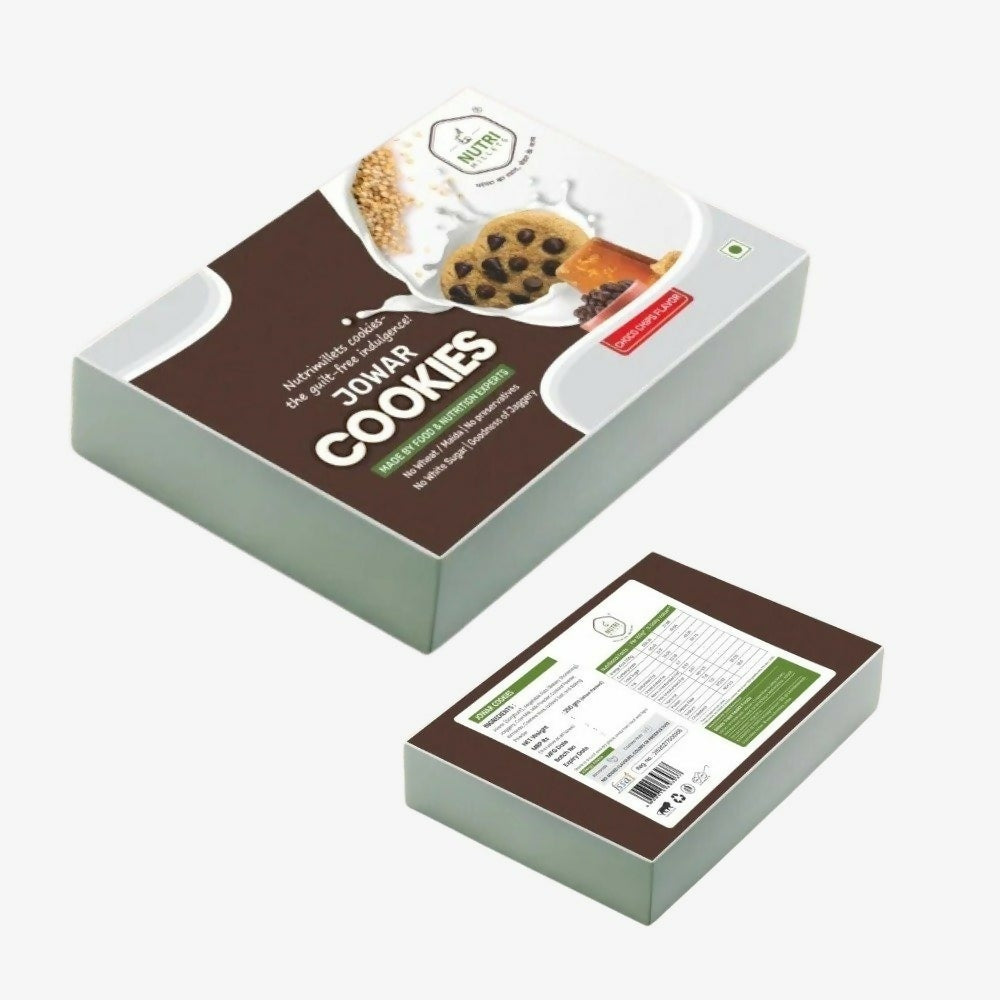 Nutrimillets Sorghum Cookies - Choco Chips | Grocsy