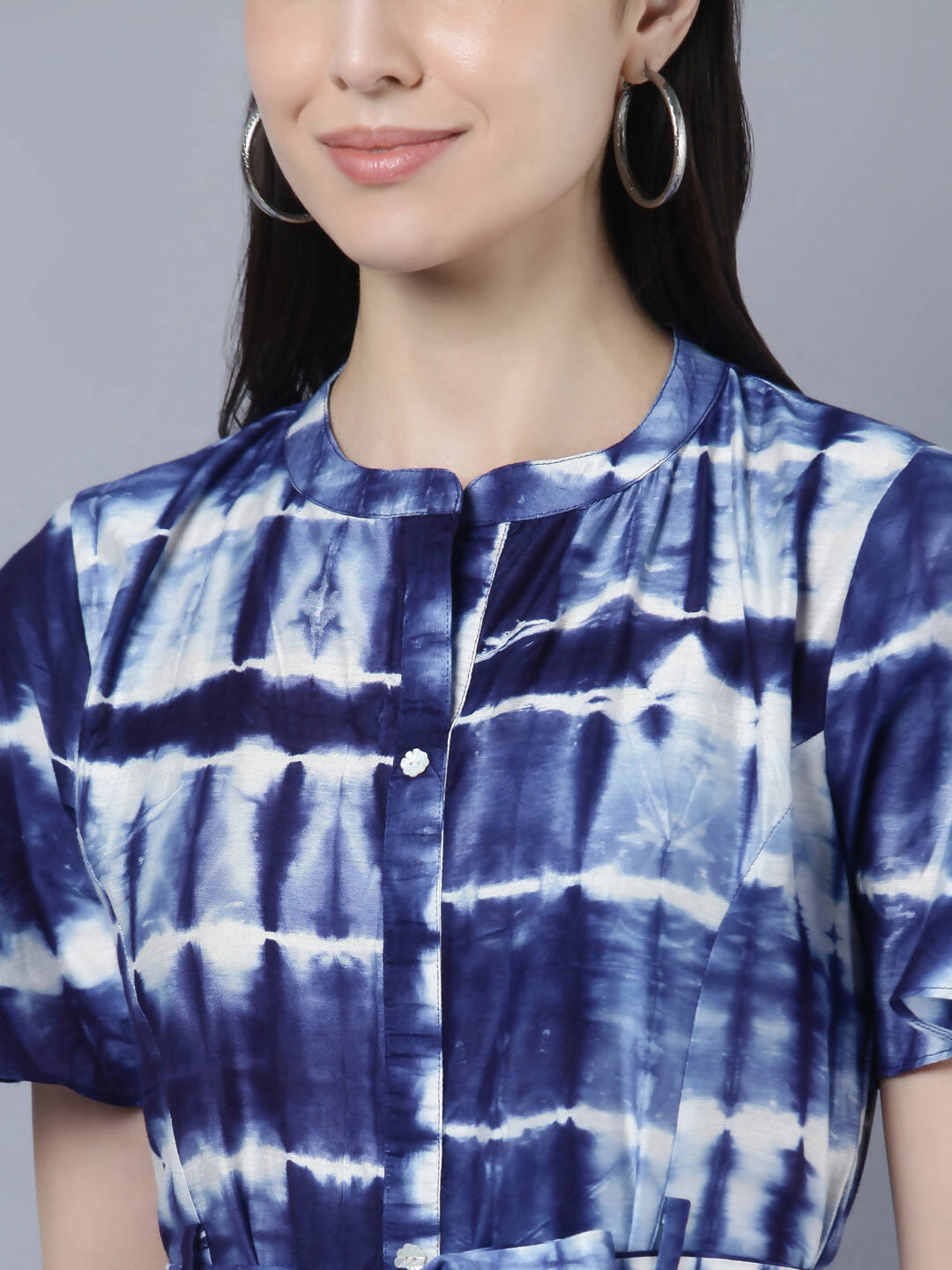 Myshka Stylish Multicolor Half Sleeve Women's Dress | Grocsy