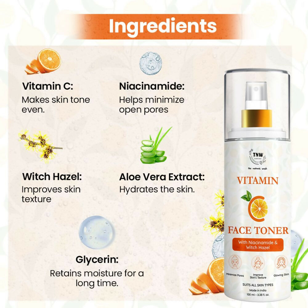 The Natural Wash Vitamin C Face Toner | Grocsy