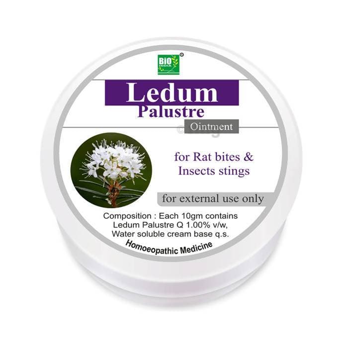 Bio India Homeopathy Ledum Palustre Ointment | Grocsy