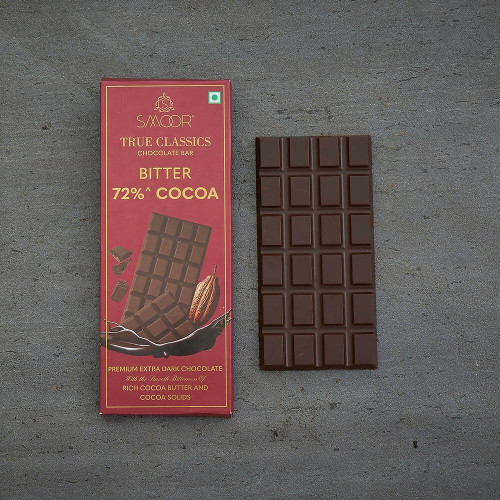 Smoor True Classics 72% Cocoa Extra Dark Chocolate | Grocsy
