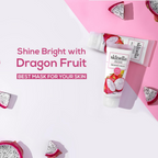 Skinella Dragon Fruit Instaglow Paste Face Mask | Grocsy