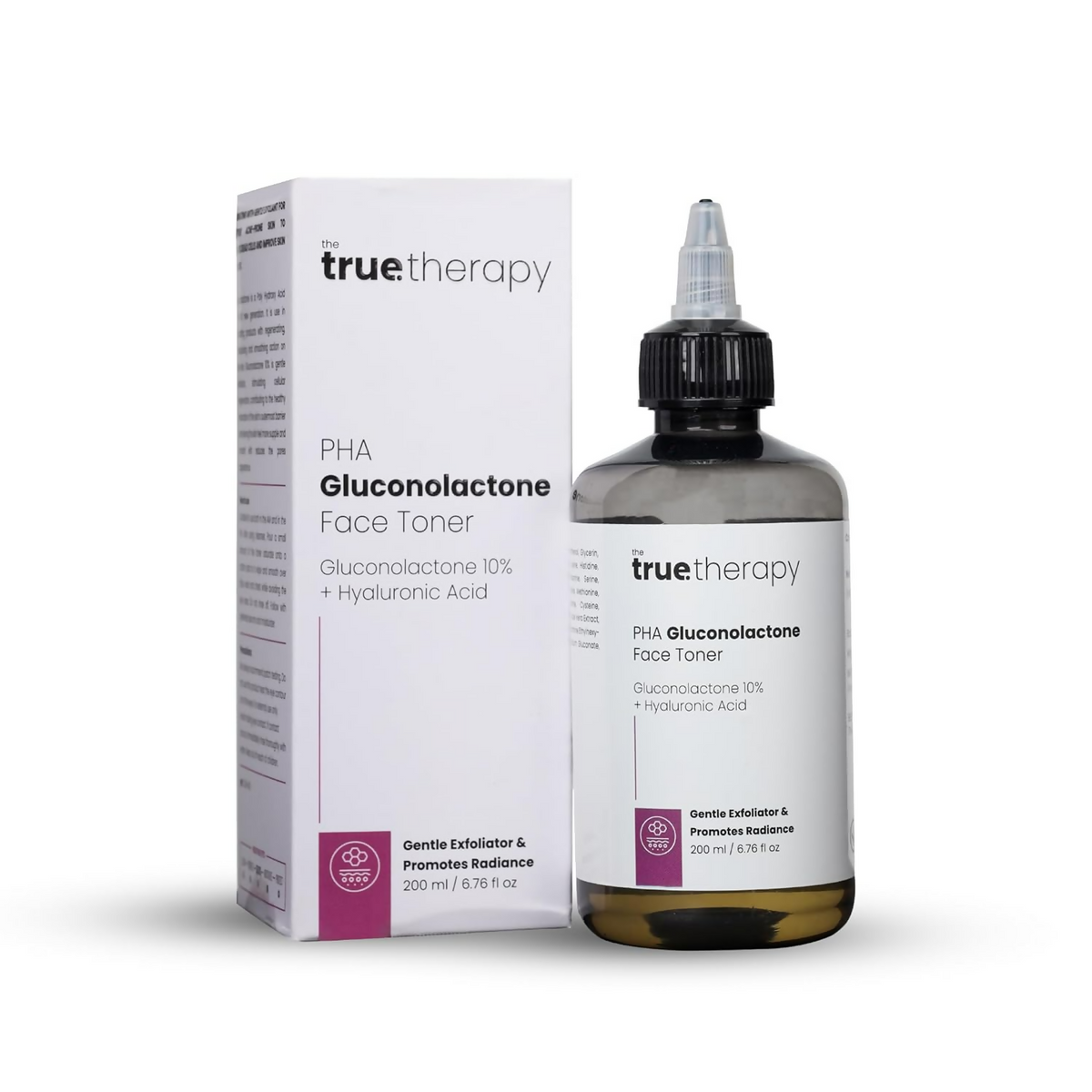 The True Therapy Pha Toner Gluconolactone 10%,Hyaluronic Acid&17 Amino Acid Complex Hydrating Toner | Grocsy