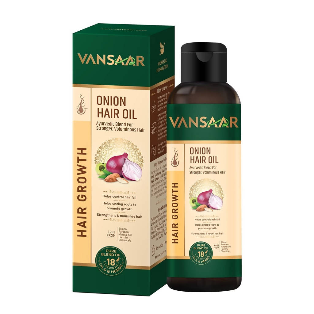Vansaar Onion Hair Oil | Grocsy