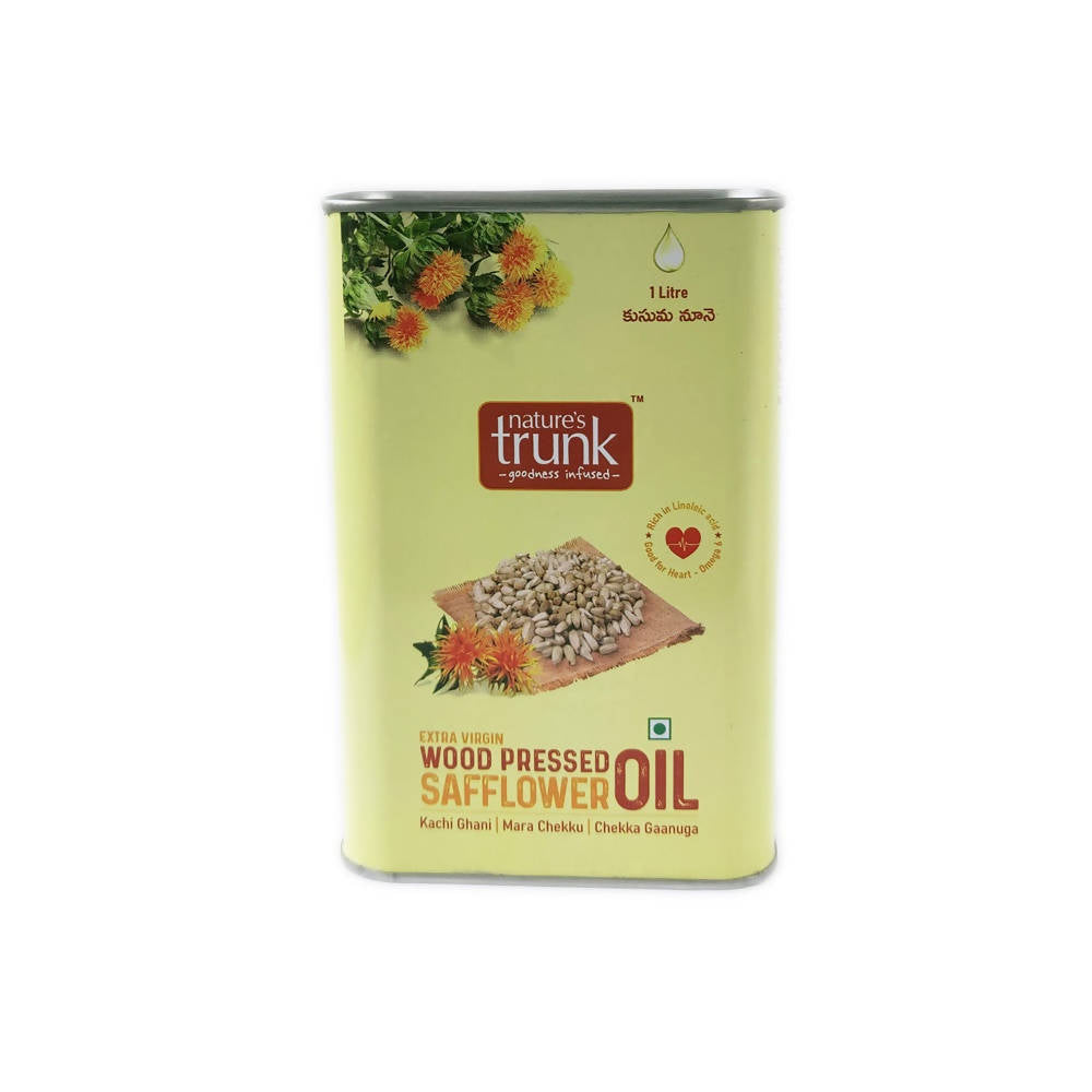 Nature's Trunk Extra Virgin Woodpressed Safflower oil | Grocsy