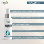 Ktein Natural 100% Plant Based Multi Vitamin Purpose with Deep Nourishment Hairspray For Hair | Grocsy
