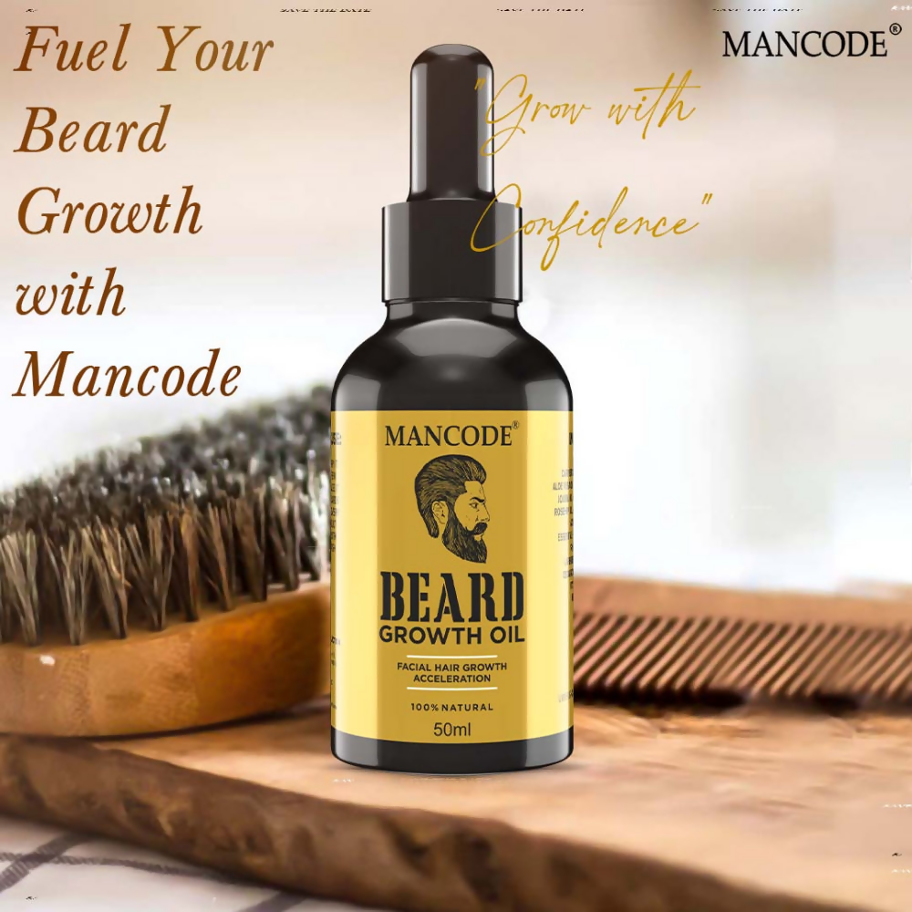 Mancode Beard Growth Oil | Grocsy