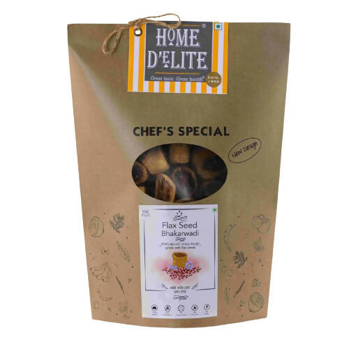 Home D'elite Flax Seed Bhakarwadi | Grocsy
