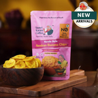 Sweet Karam Coffee Nendran Banana Chips - Rock Salt (Fasting Special) | Grocsy