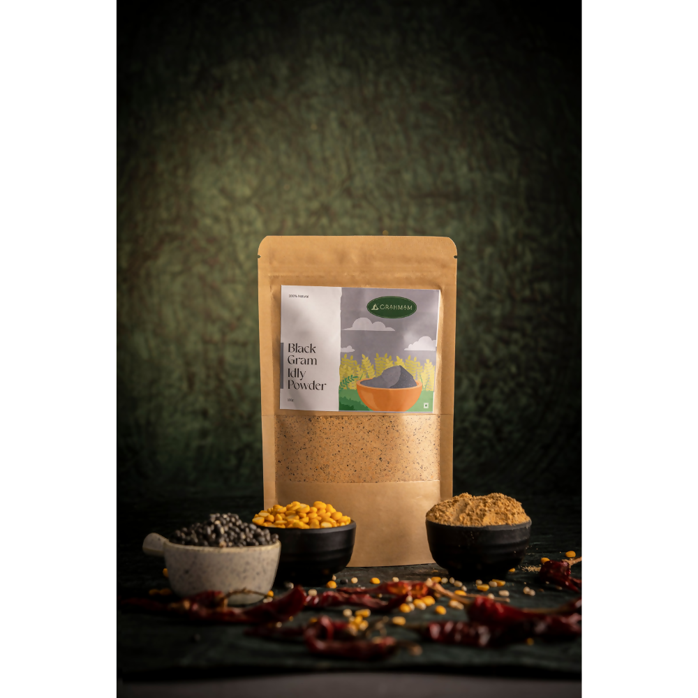 Grahmam Black Gram Idly Powder | Grocsy