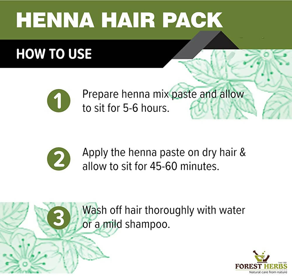 The Forest Herbs Henna Mix Powder | Grocsy
