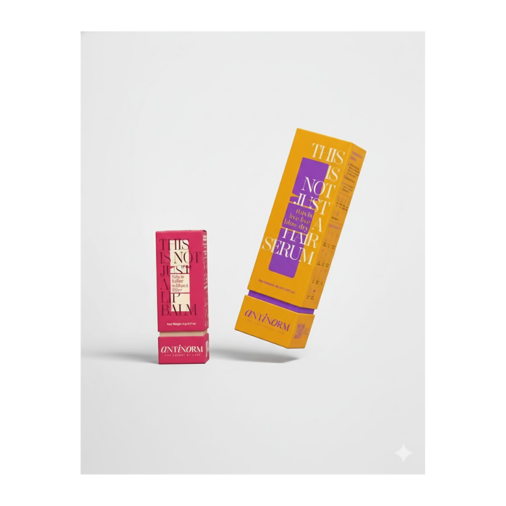Antinorm Bye Bye Blow Dry Hair Serum and Fuller Without Filler Lip Balm Combo | Grocsy