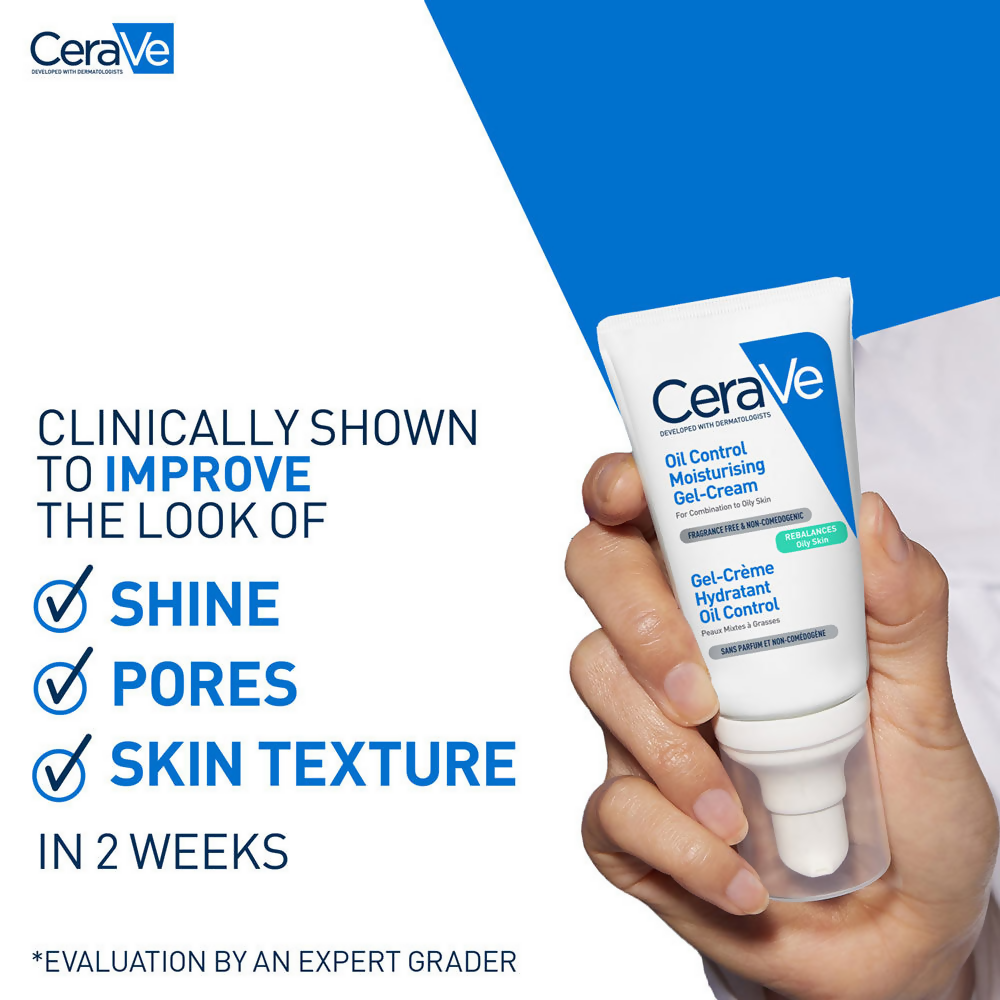 CeraVe Oil Control Gel-Cream Lightweight Moisturizer | Grocsy
