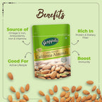 Happilo Premium Californian Almonds, Whole Cashews, Raisins & Walnuts Inshell Combo | Grocsy