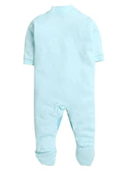 Daddy - G Rompers/Sleepsuits/Jumpsuit /Night Suits for New Born Babies - Mint Green | Grocsy