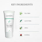 GreenOpia Naturals Tea Tree Face Wash | Grocsy
