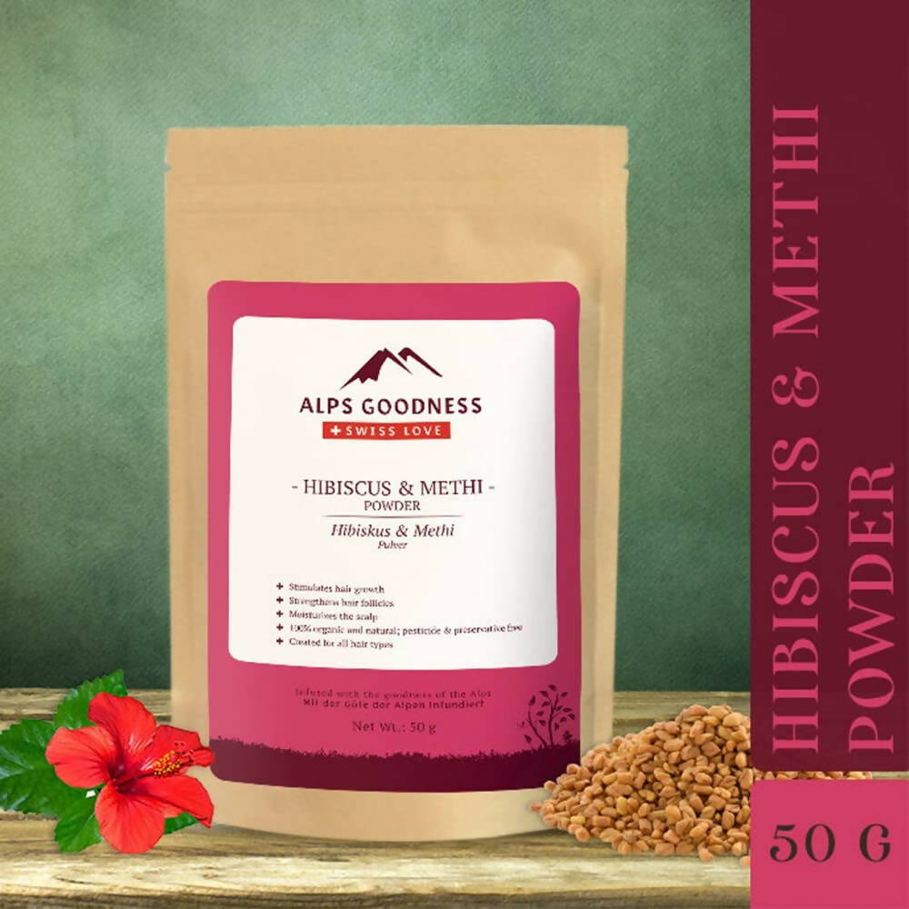 Alps Goodness Hibiscus & Methi Powder | Grocsy